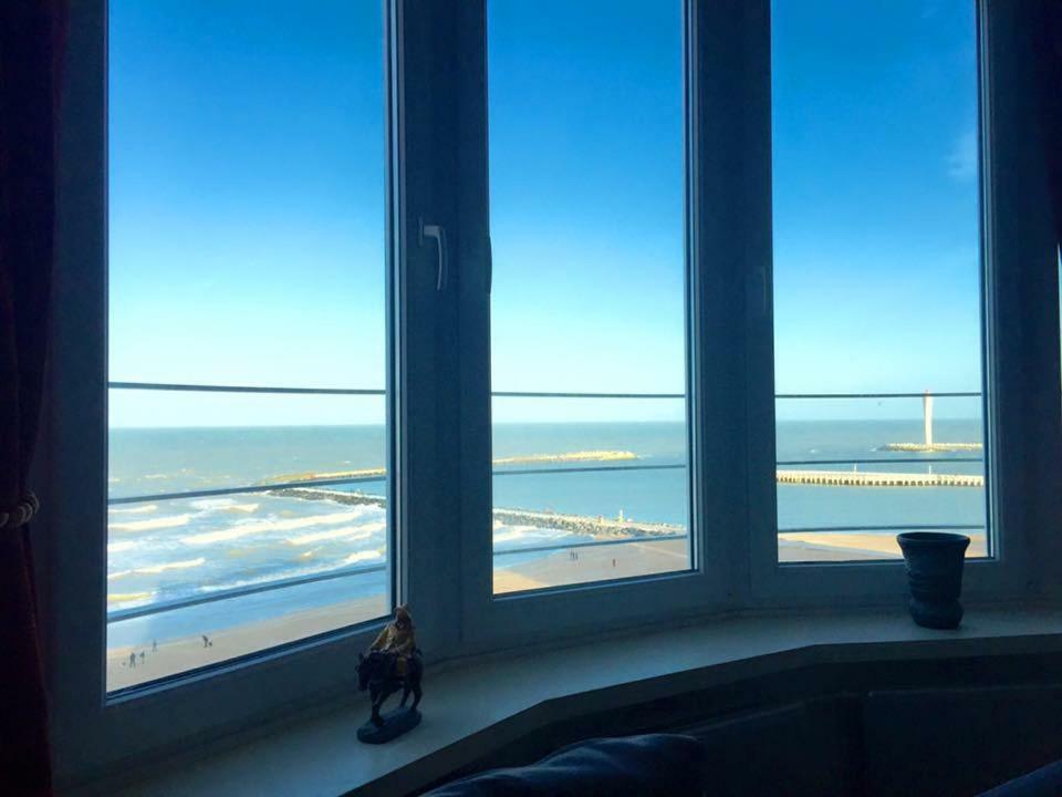 Appartement Met Prachtig Zicht Op Zee Oostende Ngoại thất bức ảnh